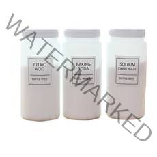세제 용기 화이트 1L x 3p + 사각라벨 랜덤발송 3종 세트, 1세트