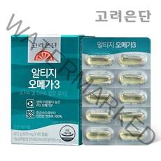 고려은단 알티지 오메가3, 2개, 60개입