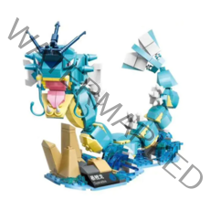 BUBA 포켓몬 레고 호환 블록 피규어 포켓몬스터 조립식 벽돌, 포켓몬-가라도스