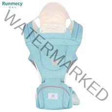 런메시 Runmecy 아가띠 베이비 올인원 아가띠 신생아아기띠 다용도 허리 의자, 그린