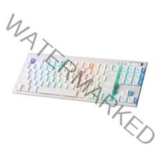 앱코 RGB 교체축 LP 게이밍 기계식 키보드 청축, K641 TKL 슬림 플러스, 화이트, 텐키리스