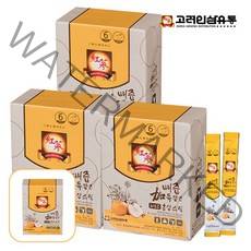 [고려인삼유통] 배즙 가득 담은 6년근 홍삼스틱 12gx30포 3+1set, 단품, 단품