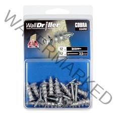코브라앙카 아연 석고피스 길이25mm12개