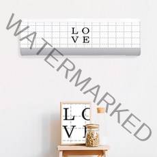 벽걸이형 원룸형 에어컨커버/휘센 무풍 에어콘커버 스탠드 콘 에어 커버 창문형 벽걸이 덮개 가리개, 미미미 쿠팡 자작나무