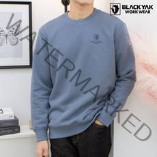 블랙야크 애슬레저 기모 맨투맨 남자 여자 커플티 BKJ-1012
