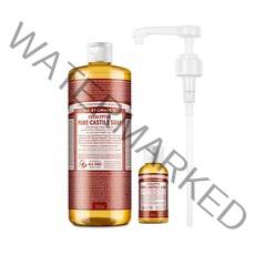 닥터브로너스 캐스틸 솝 950ml+60ml+펌프 세트 12종 택1, 유칼립투스 950ml+60ml+펌프