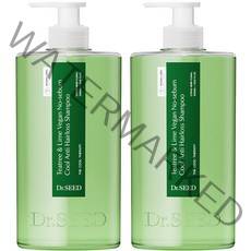 닥터시드 티트리 앤 라임 비건 지성케어 쿨 탈모 샴푸, 1000ml, 2개