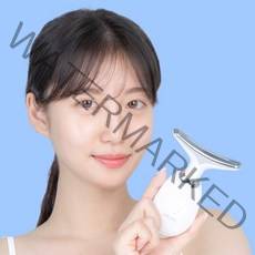 에이블미 갈바닉 브이괄사 EMS 마사지기, 화이트