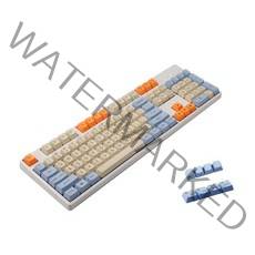 커스텀 키보드 diy kit 하우징 키트 무소음 키켑 ymdk godspeed top print 두꺼운 pbt mac 키 oem 프로필 키 캡 표준 ansi 61 tkl 호환, 108 키