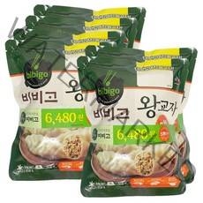 CJ 제일제당 비비고 왕교자(455g x2) X 3 총6팩, 455g, 6개