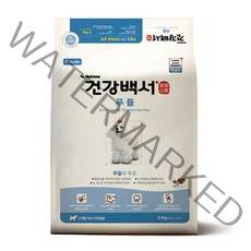 건강백서 전연령 생선 푸들 애견사료, 3.9kg, 1개