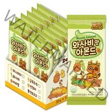 넛츠빌리지 와사비맛 아몬드 30gx12개입/24개입, 12개