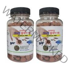 YB프리미엄 피쉬탭 열대어사료, 170g, 2개