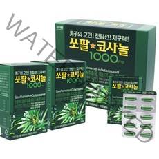 쏘팔코사놀 1000 쏘팔메토 옥타코사놀, 130정, 1세트
