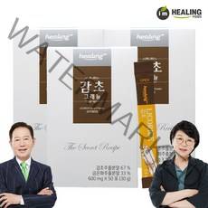 아임힐링 감초 추출물 분말 그래뉼 50포 x3박스[유통기한 23.4.13], 단품, 단품