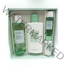 그린티 약산성 스킨케어 세트 워터 로션 세트 [ 랜덤샘플증정], 워터 200ml+로션 220ml+증정2