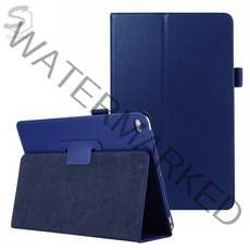 아이패드 프로1세대 12.9인치 A1584 A1652 컬러 스탠드 펜슬롯 가죽 플립 태블릿 케이스, stc062 네이비
