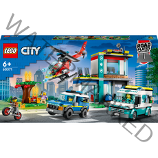 레고 시티 60371 구급차 본부, 혼합색상