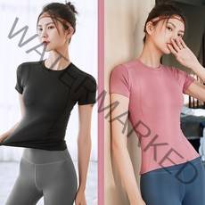 코마드 요가 필라테스 반팔 티셔츠 2개