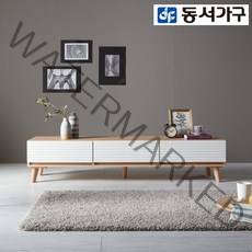 동서가구 착불 이자벨 1500 거실장 DF910385, 화이트