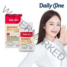 데일리원 멀티 비타민 플러스 츄어블 (60정 / 60일분), 1통, 60정