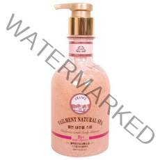 온더바디 밸먼 내추럴 스파 블랙로즈 스크럽 바디워시 400ml, 1개