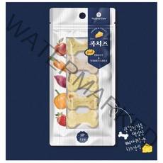 다양한 야채 칼슘듬뿍 치즈 고급 소형견간식 고양이빵, 1개