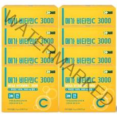 제일헬스 메가도스 NONGMO 순수비타민C 3000mg 200포 고함량비타민C 울트라파인