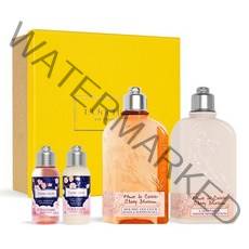 록시땅 체리 블라썸 바디 케어 세트 (샤워 젤 + 로션)