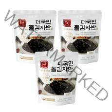 더국민 현미유로 볶은 돌김자반, 3개, 40g