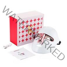 무선 7 색 led 마스크 광자 치료 뷰티 마스크 usb 충전 led 마스크 피부 회춘 방지 주름 제거, 상자 포함