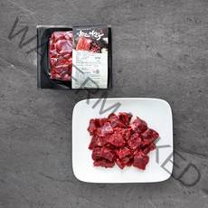 본고기 암소한우 1등급 국거리용 (냉장), 300g, 1개