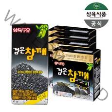 삼육두유 검은참깨 190ml 64팩, 16팩x4박스(64팩)