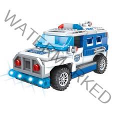 나이스토이 긴급출동 경찰차 레고호환블록 89-102B, 혼합색상