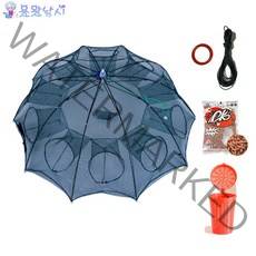 [용왕낚시]우산형통발 우산통발 접이식통발 자동통발 원터치 통발 미꾸라지통발 장어통발 민물통발 새우통발 새우망 물고기잡이통발