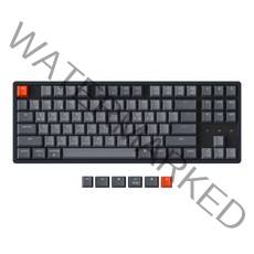 키크론 K8 WHITE LED 블루투스 무선 기계식 키보드 적축, 텐키리스