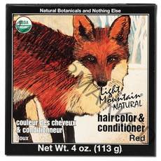 라이트마운틴 헤어 컬러 앤 컨디셔너 113g, Red, 1개