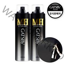 갸스비 헤어 스프레이 매트 하드, 2개입