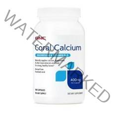 GNC 코랄 칼슘 마그네슘 & 비타민 D3 400mg 캡슐 글루텐 프리, 180개입, 5개