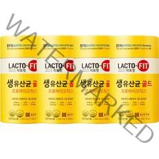 종근당 락토핏 생 유산균 골드 2g x 50포 x 4통