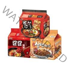 팔도 틈새라면빨계떡5봉+칼칼닭면5봉+일품삼선짜장4봉