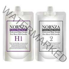 노른자 볼륨매직 스트레이트파마약 H200 일반모발용 1제 200g + 2제 200g, 1세트