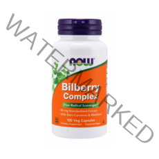 나우푸드 빌베리 컴플렉스 80mg 베지 캡슐 글루텐 프리, 100개입, 1개
