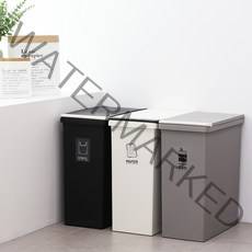 다목적 분리수거함, 베이직팝업 45L, 02)그레이