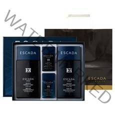 에스까다 남성 퍼펙트 블루 EX 미백+주름 2종 세트+쇼핑백, 1세트 + 쇼핑백
