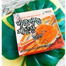 배마마 국내산 붉은대게장 게살장 대게마요장 가니미소 게딱지장 게딱지볶음밥 1캔 (90g), 대게마요장 90g x 1개