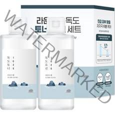 라운드랩 독도 토너 200ml + 로션 200ml 세트, 1세트