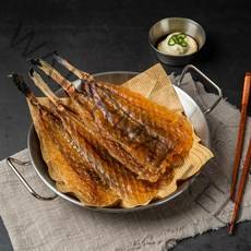 신통씨푸드 쫄깃한 통마리 꼬리아귀포 소 1kg (55미내외), 1개