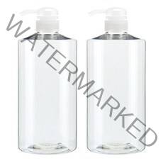 병도매닷컴 AC750 투명 주방 디스펜서 범프 투명마개 공병, 750ml, 2개입