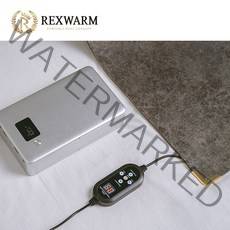 차박 캠핑 렉스웜 무선 온열매트 12V, 대용량파워뱅크(35만mAh)